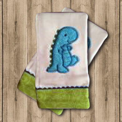 Pañito de Bebe Dinosaurio