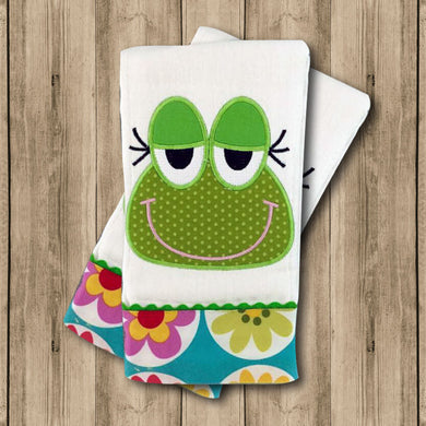 Pañito de Bebe Sapo