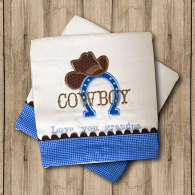 Pañito de Bebe Vaqueros