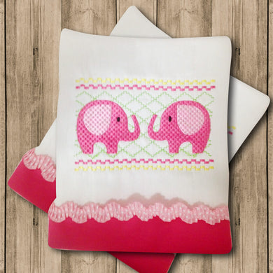 Pañito de Bebe Elefante