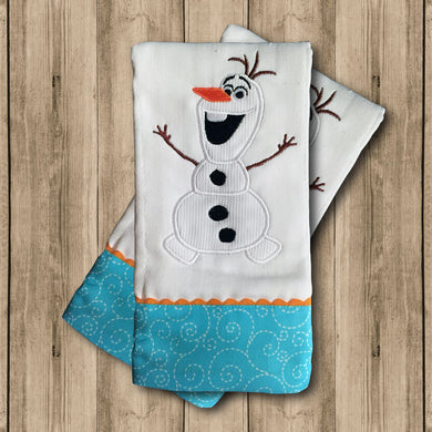 Pañito de Bebe Olaf