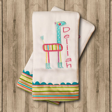 Pañito de Bebe Jirafa