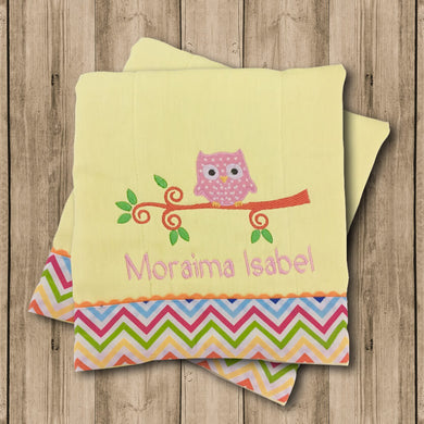 Pañito de Bebe Búho