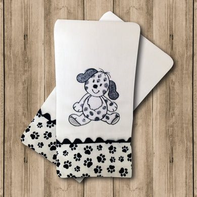 Pañito de Bebe Perro Dálmata
