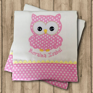 Pañito de Bebe Búho