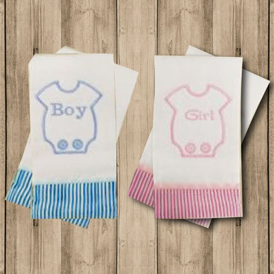 Pañito de Bebe Onesie