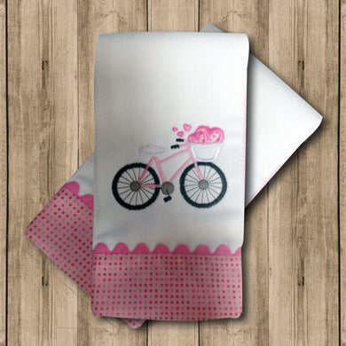 Pañito de Bebe Bicicleta