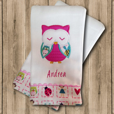 Pañito de Bebe Búho