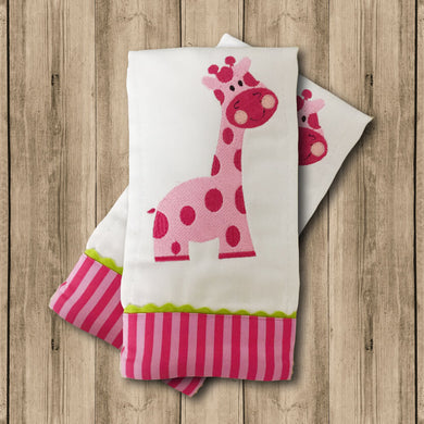 Pañito de Bebe Jirafa