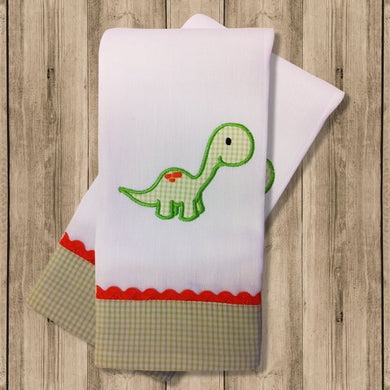Pañito de Bebe Dinosaurio