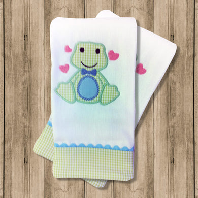 Pañito de Bebe Sapo
