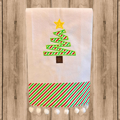 Toalla de Cocina Decorativa “Kitchen Towels” de Árbol de Navidad