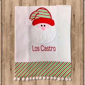 Toalla de Cocina Decorativa “Kitchen Towels” con Cara de Santa Claus