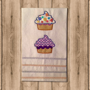 Toalla de Cocina Decorativa “Kitchen Towels con Imágenes de “Cupcake”