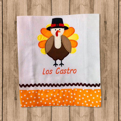 Toalla de Cocina Decorativa “Kitchen Towel” con Figura de Pavo Real