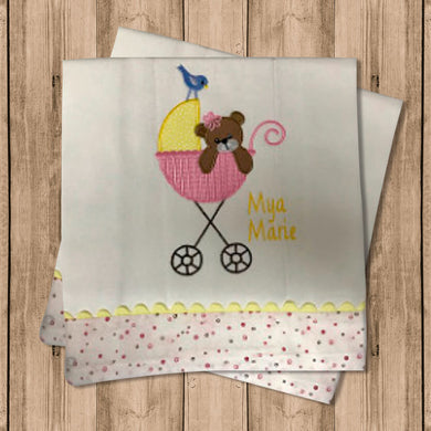 Pañito de Bebe Coche de Bebe