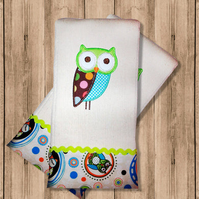 Pañito de Bebe Búho