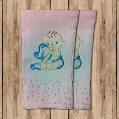 Pañito de Bebe “Baby Boy”