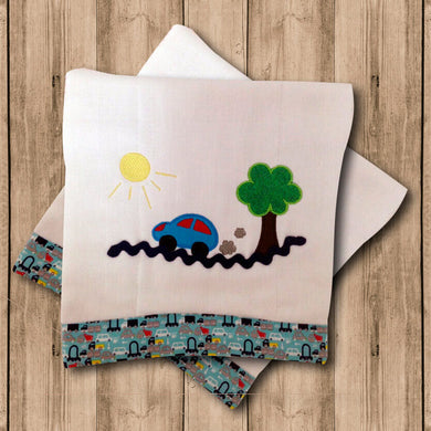 Pañito de Bebe Carro