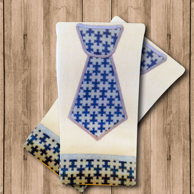 Pañito de Bebe Corbata