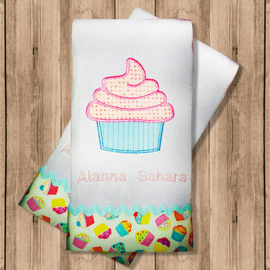 Pañito de Bebe Cupcake