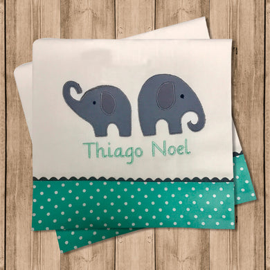 Pañito de Bebe Elefante