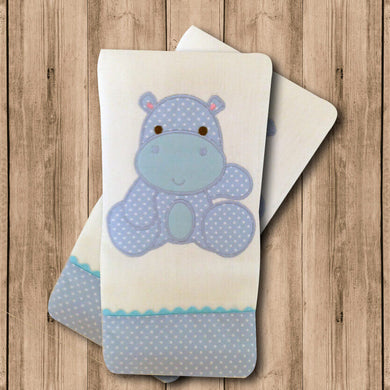 Pañito de Bebe Hipopotamo
