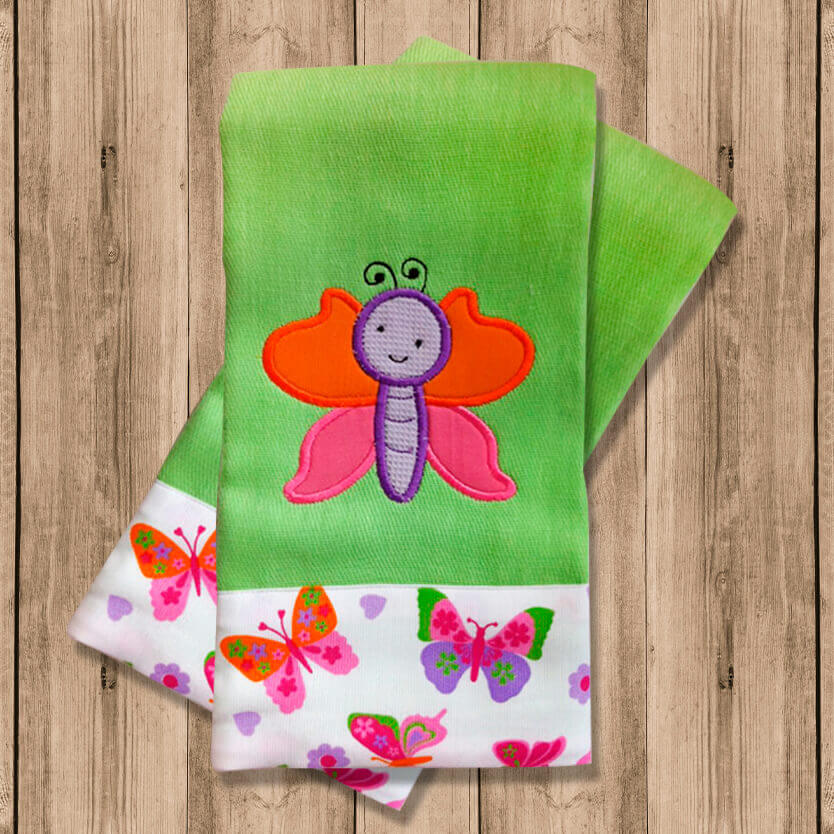 Pañito de Bebe Mariposa