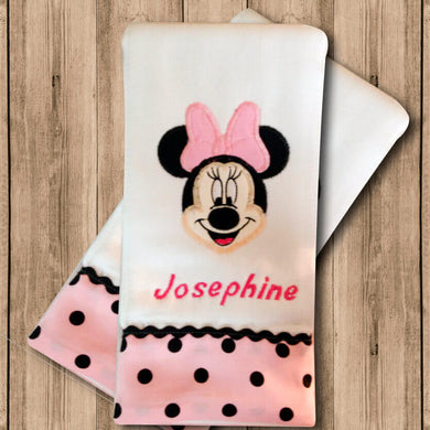 Pañito de Bebe Minnie Mouse