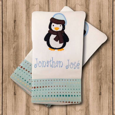 Pañito de Bebe Pingüino