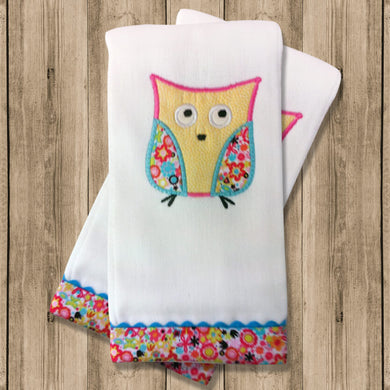 Pañito de Bebe Búho