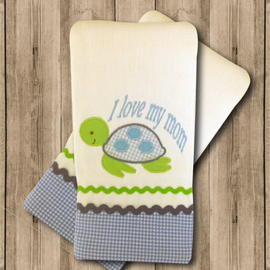 Pañito de Bebe Tortuga