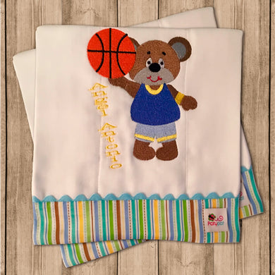 Pañito de Bebe Basketball
