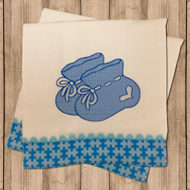 Pañito de Bebe Botines Bebe