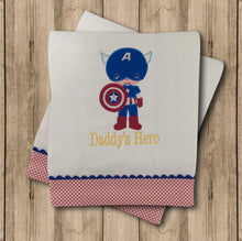 Pañito de Bebe Capitán América