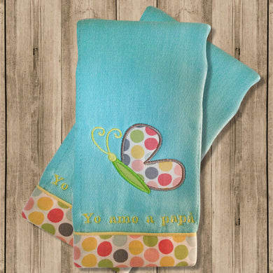 Pañito de Bebe Mariposa